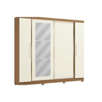 Guarda Roupa Casal 4Pt 3G Esp Pé CB01T591 Off Kappesberg