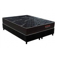 Cama Box Baú CRC King +Colchão Molas Opening Orthoflex 193