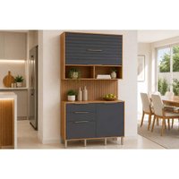 Cozinha Completa 3 Peças Esplêndida C3P57 Titanium MGM
