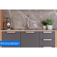 Cozinha Completa 9 Peças Eloise CZ597 Cinamomo/Off White MGM