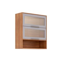 Armário Aéreo Cozinha Esplendida 2 Pts Vid 80cm Platina MGM