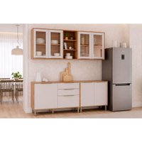 Cozinha Completa 4 Peças Brilhante CZ562 Off White MGM