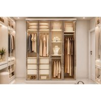 Guarda Roupa Modulado 4Pta Vd 3G Rizon N. Horizonte Neve