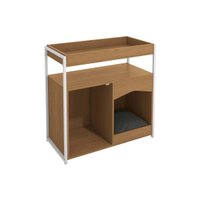 Cama Colchão Pet p/ Cão e Gato Mesa LI061 Kappesberg Branco