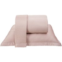 Kit Colcha Queen Satinatta Cetim 100% Poliéster 240x260cm Tessi Avelã Leve