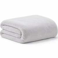 Manta Queen Plush 100% Poliéster 180g/m² 220x240cm Bene Casa Cinza