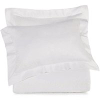 Kit Colcha Queen Poême 3 Pçs Cetim 300 Fios 100% Algodão Altenburg Branco