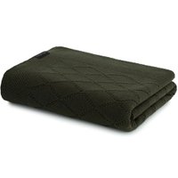 Peseira Amara Tricot Decorativa 70x260cm 100% Acrílico Altenburg Verde Bosque