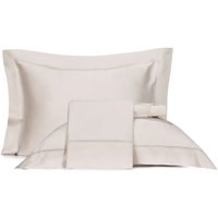Jogo de Cama Queen Rithos 4 Pçs Cetim Bambu 300 Fios 100% Bambu Altenburg Greige