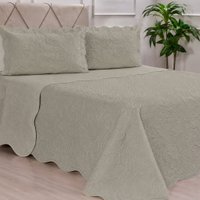 Kit Cobre Leito Queen Dupla Face Ultra Lisse 230x250cm 100% Poliéster Bene Casa Fendi