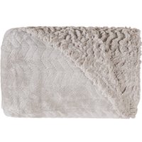 Cobertor Casal Sherpa Dupla Face 180x220cm 100% Poliéster Tessi Camurça