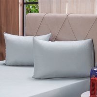 Jogo de Cama Queen Rilievo Microfibra 100% Poliéster Bene Casa Cinza Fog
