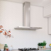 Coifa de Parede Slim 75 Cm 110v Inox - Fogatti