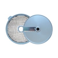 Kit Cubo Pequeno Skymsen Grade Cubo 8x8mm e Disco Fatiador 8mm para Processador de Alimentos PA7 PRO KC8
