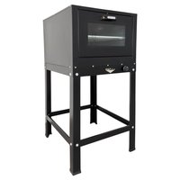 Forno a Gás Cefaz Linha Chef Preto 133 Litros com Cavalete