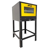 Forno a Gás Cefaz Linha Chef Amarelo 133 Litros com Cavalete