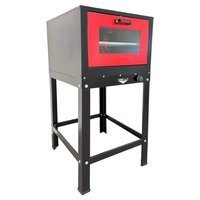 Forno a Gás Cefaz Linha Chef Vermelho 133 Litros com Cavalete