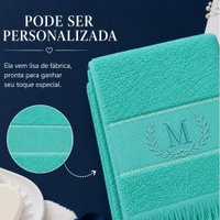 Kit 30 Toalhas Social Fina Bianca 100% Algodão 21x31cm Cores Sortidas