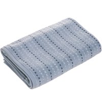 Toalha de Rosto Matrix Zero Torção 500g/m² 100% Algodão 50x70cm Tessi Azul Lago