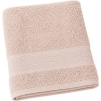 Toalha de Lavabo Infinity Zero Torção 100% Algodão 450g/m² 30x50cm Tessi Avelã Leve