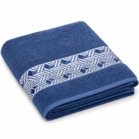 Toalha de Rosto Quebec 100% Algodão 320g/m² 45x70cm Bene Casa Indigo