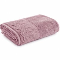 Toalha de Rosto Confort Lace 100% Algodão 50x75cm Tessi Rosa Gloss