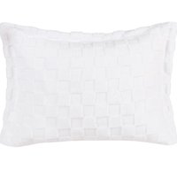 Porta Travesseiro Blend Sense 100% Poliéster 50x70cm Alternburg Branco