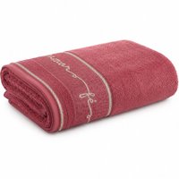 Toalha de Rosto Celebration 50x75cm 400g/m² 100% Algodão Bene Casa Rosa