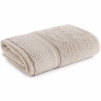 Toalha de Rosto Broderie 100% Algodão 400g/m² 45x75cm Bene Casa Camurça