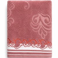 Toalha de Rosto Ornare 100% Algodão 50x80cm 420g/m² Bene Casa Rosado Rústico