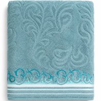 Toalha de Rosto Ornare 100% Algodão 50x80cm 420g/m² Bene Casa Verde Abisal