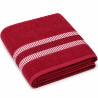 Toalha de Rosto Quebec 100% Algodão 320g/m² 45x70cm Bene Casa Vermelho