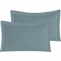 Jogo de Fronhas 400 Fios 100% Algodão 50x70cm Tessi Azul Escuro