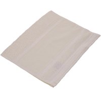 Toalha de Mãos e Lavabo Ponto Cruz 100 Algodão 390g/m² 30x45cm Bene Casa Creme