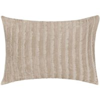 Porta Travesseiro Blend Luxo Boho 100% Poliéster 50x70cm Altenburg Nude Oak