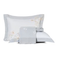 Jogo Cama Casal Altenburg 300 Fios Sublime Flor de Lírio