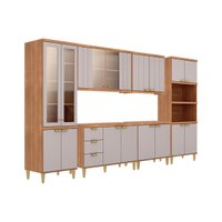Cozinha Completa 6 Peças Elena CZ545 Cinamomo/Off White MGM