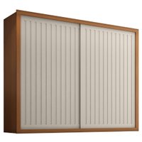 Guarda Roupa Casal 2 Portas De Correr 6 Gavetas Colis 272 cm Cinamomo Areia ZANZ