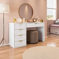 Penteadeira com 5 Gavetas 136cm Multimóveis CRRUI-PEN001 Branco