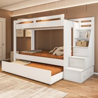 Treliche para Colchão 88x188cm Multimóveis CRRUI-CAM016 Branco