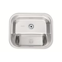 Tanque Tramontina Hera 34L em Aço Inox Polido 50x40 cm Outlet Prata