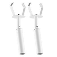 Kit 2 Spots Branco de Teto Embutido em Alumínio Luminária G9