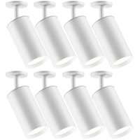 Kit 8 Spots de Sobrepor Neo Luminárias de Teto Dital Sala Co
