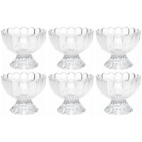 Conjunto 6 Taças De Sobremesa 125ml Vidro Geneva Wolff 9x7cm