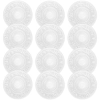 Conjunto 12 Pratinhos de Vidro Lyor Angel 14cm Decorado Mini
