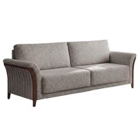 Sofá Living 2 Lugares Royal 162 cm Pes Madeira Boucle TCE 1018 MOLL