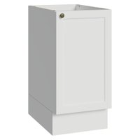 Balcão de Cozinha 40 cm 1 Porta (Sem Tampo) Branco Vik Madesa