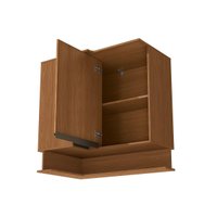 Armário Aéreo Modulado Canto 2 Portas Liga Canela Kappesberg
