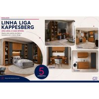Quarto Planejado Solteiro Liga 13Peças QM30 Off