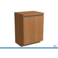 Armário Modulado Balcão 1 Porta 65cm Liga Canela Kappesberg